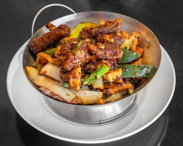 Spicy Black Bean Sauce.