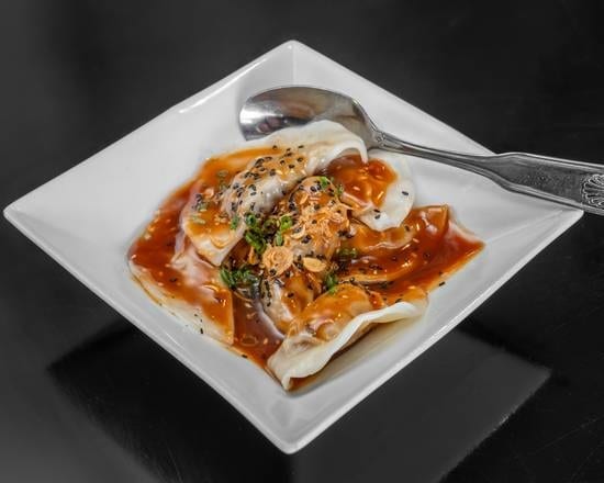 Chicken Szechuan Dumplings.