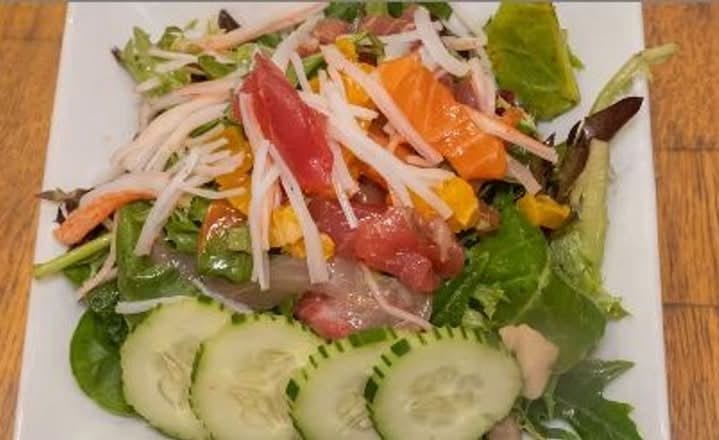 Sashimi Salad.